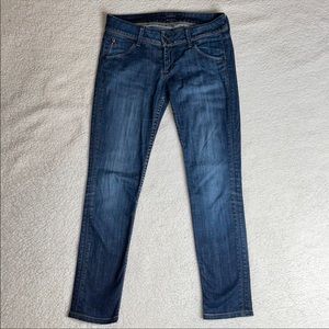 Hudson Denim Jeans Skinny Dark Size 27 x 28 1/2